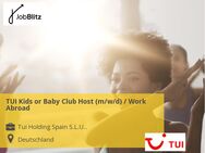 TUI Kids or Baby Club Host (m/w/d) / Work Abroad