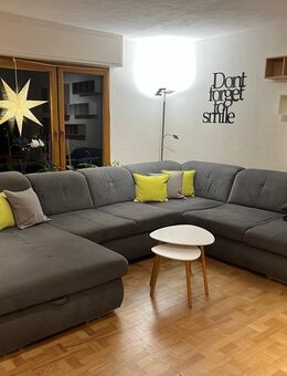 Große Wohnlandschaft Paso grau U Form VB 3,80x2,50m - Gemünden (Main)