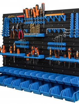 Werkstatt Garage Werkstattregal Werkzeugwand Werkzeugtafel 115x78 cm Wand Set5441 - Wuppertal