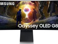 Samsung S34DG850SU Curved-Gaming-OLED-Monitor (86 cm/34 ", 3440 x 1440 px, UWQHD, 0,03 ms Reaktionszeit, 175 Hz, QD-OLED)