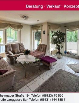 Echte Hausalternative in guter Lage von Walluf: Große Maisonette-Wohnung mit zwei Balkonen - Walluf