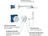 Grohe Duschsystem Grohtherm, 1 Strahlart(en), Packung, mit langlebieger und scheinender Oberfläche