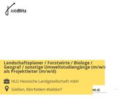 Landschaftsplaner / Forstwirte / Biologe / Geograf / sonstige Umweltstudiengänge (m/w/d) als Projektleiter (m/w/d) - Gießen
