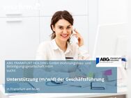 Unterstützung (m/w/d) der Geschäftsführung - Frankfurt (Main)