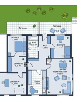 Barrierearmes, energieeffizientes Kompakthaus in Schönwald - komplett modernisiert - Schönwald (Bayern)