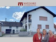 2-FH mit EG, OG, 3 Balkonen, Hof, Garten + Garage - Zur Vermietung od Selbstnutzung - 5,3% Rendite - Limeshain