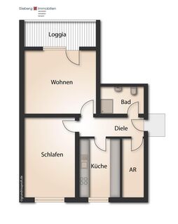 Renovierte 2 Zimmerwohnung mit Balkon und Aufzug!