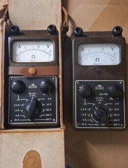 Hartmann & Braun Elavi 1 und 12 Multimeter - Essen