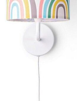 Paco Home Wandleuchte Tweet 462, ohne Leuchtmittel, Kinderzimmer Stecker âˆ…18cm Sonne Wolken Sterne Kabel 3m E14