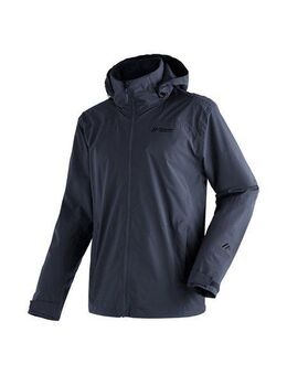 Maier Sports Regenjacke Metor rec M Herren Jacke mit Kapuze, Windjacke wasserdicht atmungsaktiv, Reg. Fit