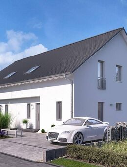 Moderne Doppelhaushälfte mit großzügigem Wohnkonzept in ruhiger Lage - Essenbach