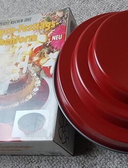 w11) Backform / Kuchenform ; 3 Etagen-Festtags-Kuchenform von Zenker 3747 Rundform - Garbsen