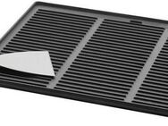 Buschbeck Grillplattenaufsatz Plancha-Platte mit Grillspachtel, Edelstahl, Gusseisen, Kunststoff, für Outdoorküchen, Gusseisen, B47 x T37 x H5cm