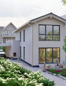 Neubau-EFH mit 4-5 Zimmern: Kompakt, modern und freistehend mit kleinem Garten und traumhaftem Fernblick in attraktiver Höhenlage - Wipperfürth (Hansestadt)