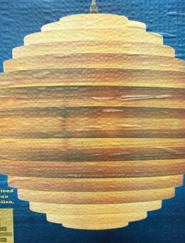Mid Century Holzspanleuchte Bausatz zu 60er 50er Teak DIY - Hamburg Hamburg-Nord