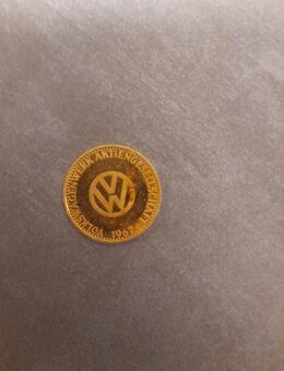 Extrem seltene VW gesenkmünze aus 900er gold - Bonn Auerberg