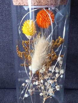 LED Dekoglas mit Trockenblumen, beleuchtet - Hürth