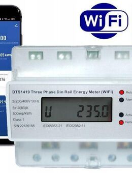 SmartHome 3-Phasen-Energiezähler bis 80A TUYA WiFi - Ingolstadt