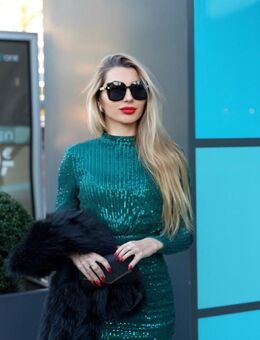 Minikleid Coctaildress grün - Hamburg