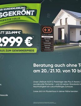Clever bauen, smart investieren - mit Deutschlands Nr. 1 für Ausbauhäuser - Arnstadt