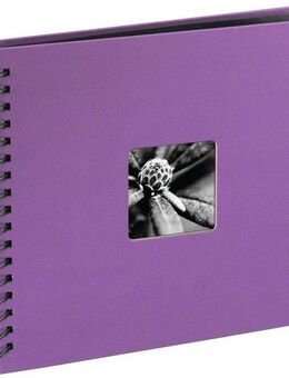 Hama Fotoalbum Fine Art, 28 x 24 cm, 50 Seiten, Fotoalbum Lila