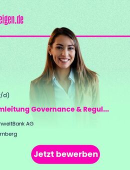 Teamleitung Governance & Regulatorik (m/w/d) - Nürnberg