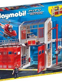 Playmobil® Große Feuerwache (9462), My Action Heroes Konstruktions-Spielset, Made in Germany