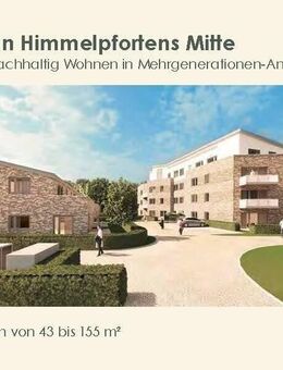 Exklusiv und nachhaltig Wohnen in Mehrgenerationen-Anlage * Wohnen in Himmelpfortens Mitte - Himmelpforten