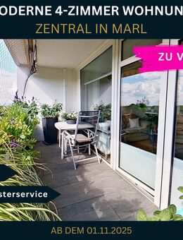 Einziehen & Ankommen: Moderne 4-Zimmer-Wohnung mit Loggia - Marl (Nordrhein-Westfalen)