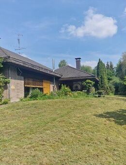 *Bungalow freistehend + weitere Etage möglich, Garagen, Schwimmhalle, Teich groß, zusätzl. Baugrund* - Südlohn