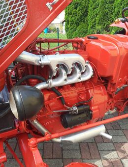 Oldtimer Traktor Güldner Burgund - Münnerstadt