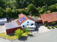 Betriebsleiterwohnhaus mit angrenzender Werkhalle in zentraler Lage im Gewerbegebiet in Wiefelstede - Wiefelstede