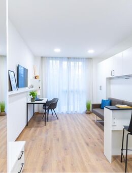 DONAU SIDE: Modernes Studio Apartment mit Fitnessstudio & Co-Working - Ingolstadt