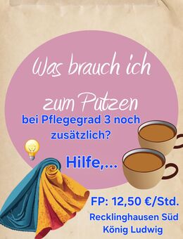 Wer möchte mir helfen - Bitte Text genau lesen! 😃 - Recklinghausen