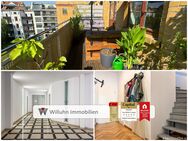 Bezugsfrei! Einzigartige Maisonettewohnung inkl. Tiefgaragenstellplatz und Einbauküche | 2 Balkone - Leipzig