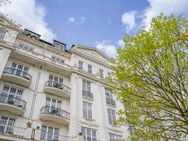 Hofweg Palais: Repräsentative Altbau-ETW im Erdgeschoss mit Garten und Terrasse - Hamburg