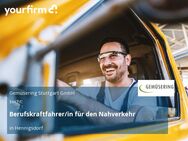 Berufskraftfahrer/in für den Nahverkehr - Hennigsdorf