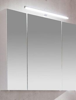 Schildmeyer Spiegelschrank Irene Breite 80 cm, 3-türig, LED-Beleuchtung, Schalter-/Steckdosenbox