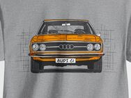 Audi 100, C1, hochwertiges T-Shirt, eigenes Kennzeichen möglich - Olching