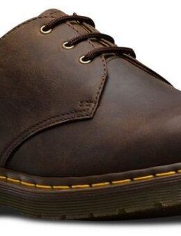 DR. MARTENS 3 Eye 1461 Crazy Horse Schnürschuh Freizeitschuh, Halbschuh, Schnürschuh mit Kontrastnaht