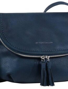 TOM TAILOR Umhängetasche LARY, Crossbody Bag mit modischen Quasten am Zipper
