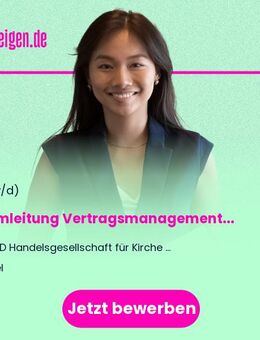 Teamleitung Vertragsmanagement (m/w/d) - Kiel