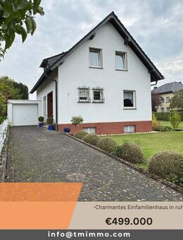 Charmantes Einfamilienhaus in ruhiger Stadtrandlage - Wachtberg