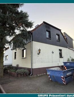attraktive Doppelhaushälfte mit Nebengebäude und großer Garage zu verkaufen - Krauschwitz