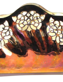 Serviettenhalter - Serviettenständer - antik alt - Metall - Handarbeit - Biebesheim (Rhein)