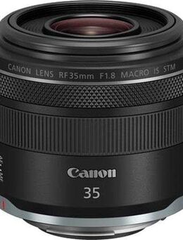 Canon RF 35mm F1.8 MACRO IS STM Festbrennweiteobjektiv, (Passend für Canon EOS R System Kameras (z.B. EOS RP, R8)