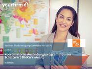 Koordinator:in Ausbildungsprogramm Junior Schaltwart MHKW (w/m/d) - Berlin