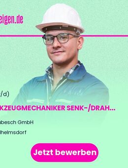 WERKZEUGMECHANIKER (M/W/D) SENK-/DRAHTERODIERER (M/W/D) - Wilhelmsdorf (Bayern)