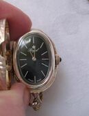 Schweizer Uhr / Kettenuhr / Medaillonuhr Royal Swiss Made versilbert in 66111