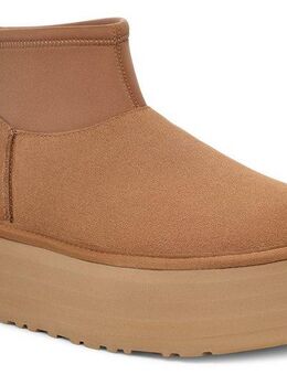 UGG CLASSIC MINI DIPPER Plateaustiefelette, Schlupfboots, Winterstiefel, Snowboots mit Plateausohle
